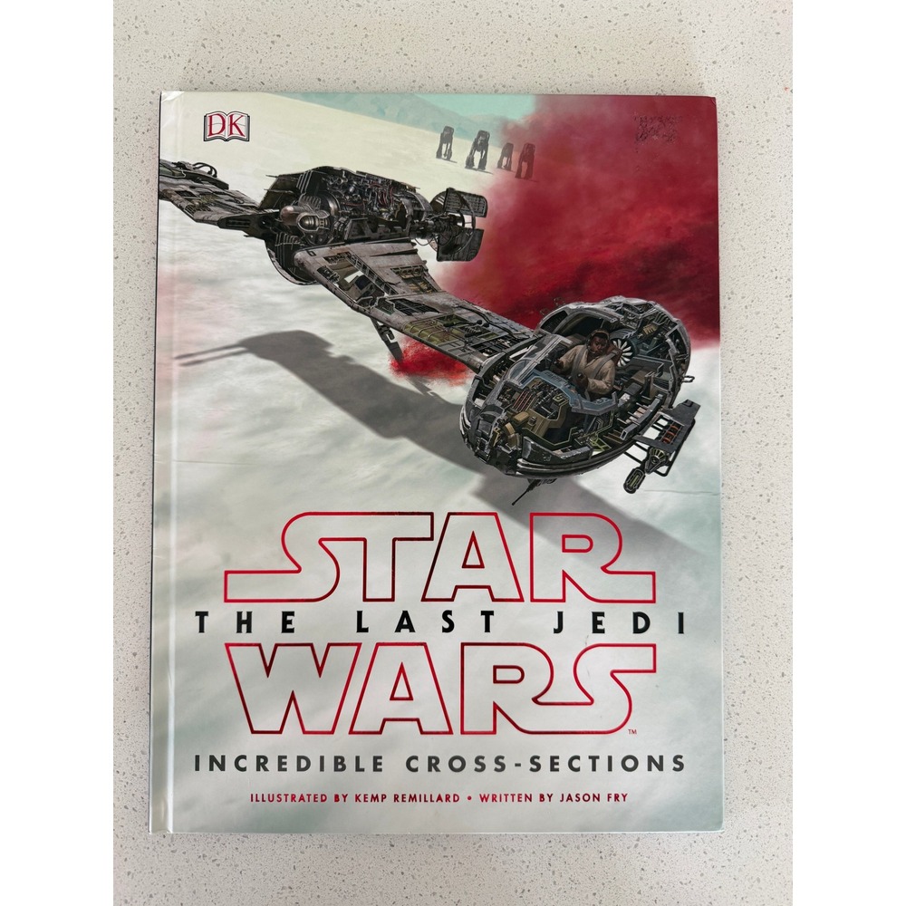 Star Wars The Last Jedi Incredible Cross-Sections DK Hardcover Jason Fry Book